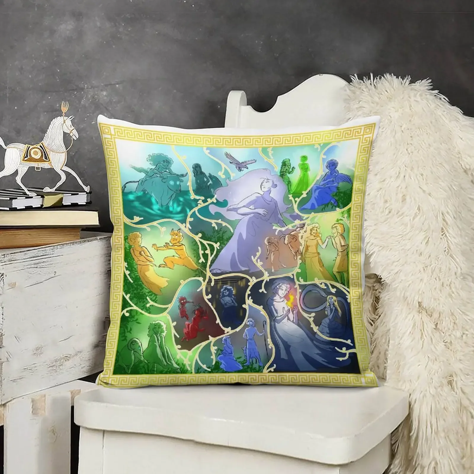 

Arachne's Tapestry Throw Pillow Bed pillowcases christmas decorations 2025 bed pillows Christmas Cushion For Home pillow