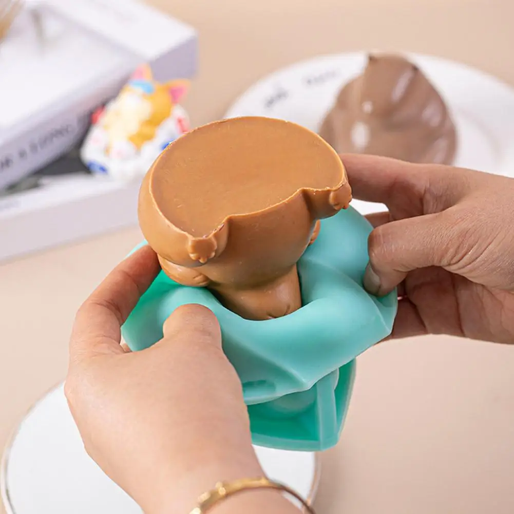 Capybara Milk Freeze Silicone Mold Capybara Liquid Silicone Mold Sugar Pudding Mould Cute Animal Cake Mold For Kitchen