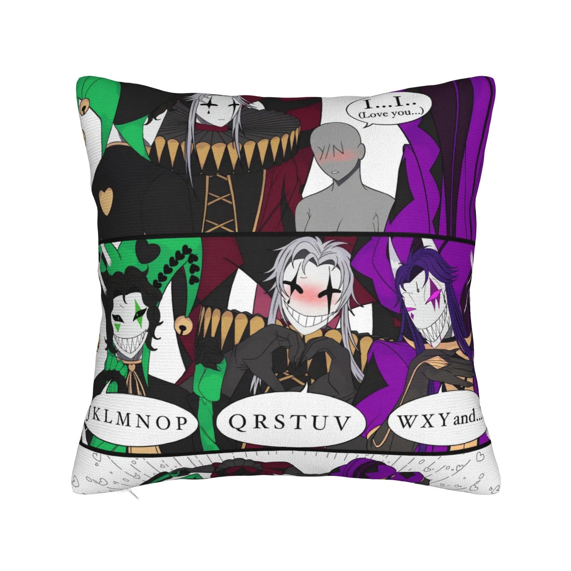 The Freak Circus Pillow Case  Print Pillow Cover For Sofa Couch Bed Living Room Morden Pillowcases