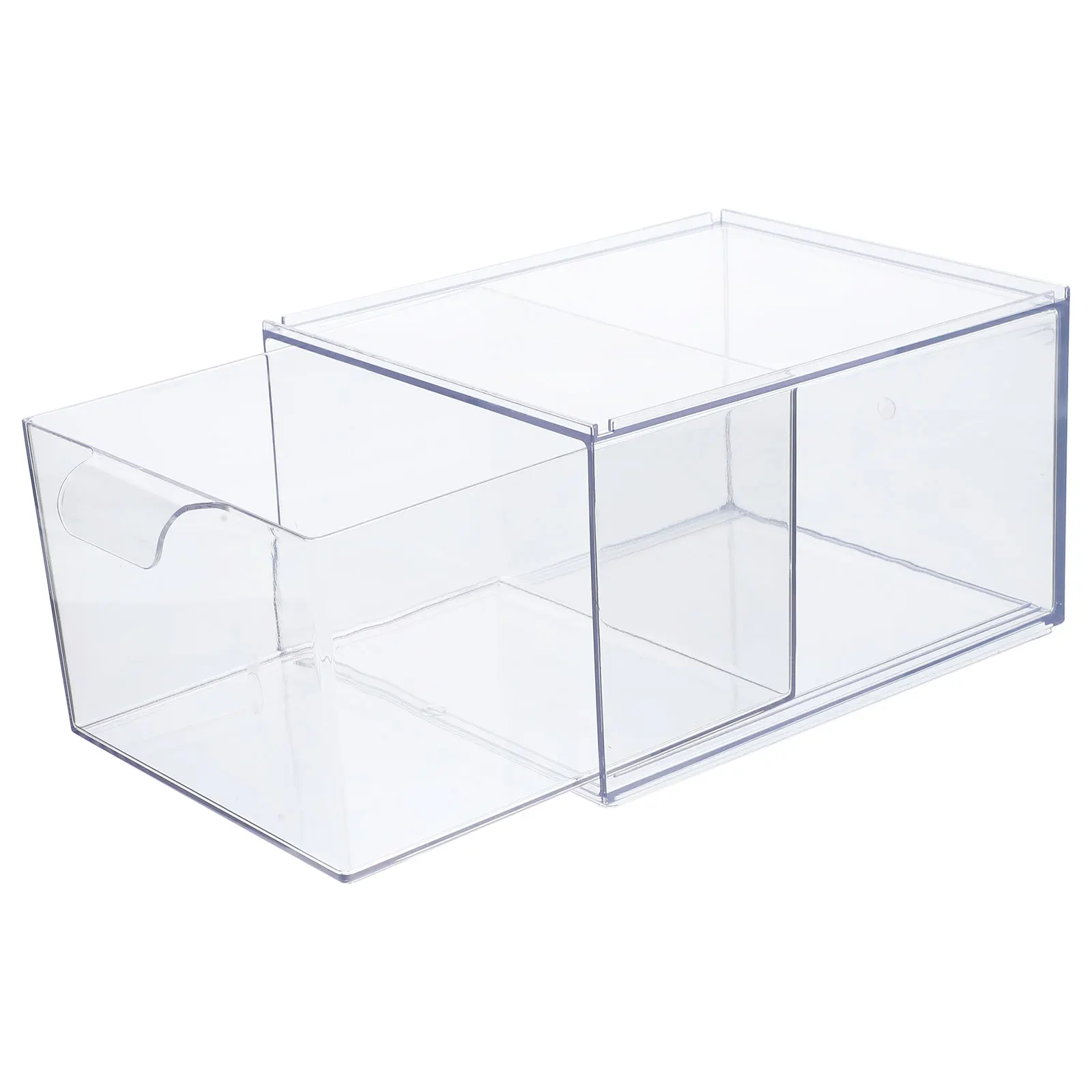 

Clear Storage Boxes Desk ganizers Jewelry Office Supplies Cosmetics Cases Transparent Containers Beads Necklace ganizer