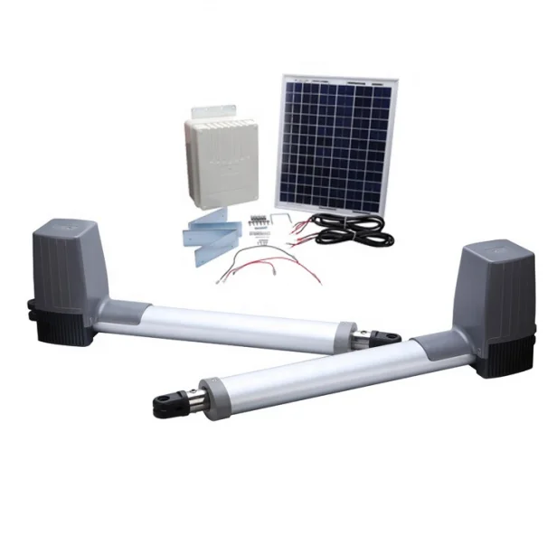 Kit solar Operadores de porta automática Motor DC Abridor automático de portão giratório