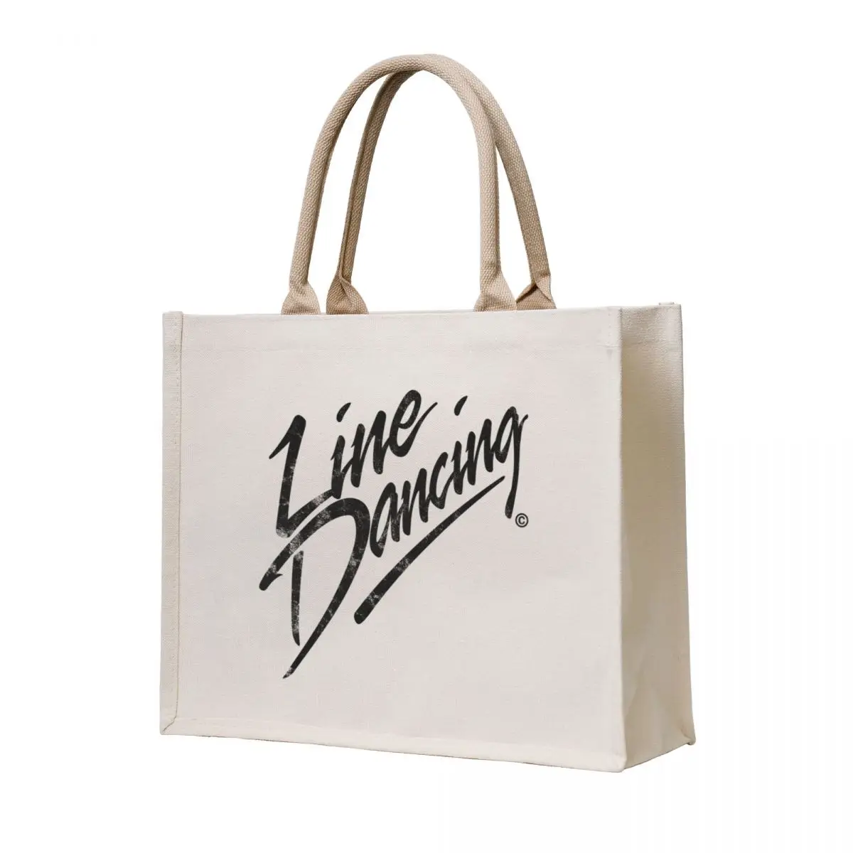 

LINE DANCING HANDWRITTEN, BY SUBGIRL Tote Bag Large bags for women reusable grocery bags woman shopping bag women bag