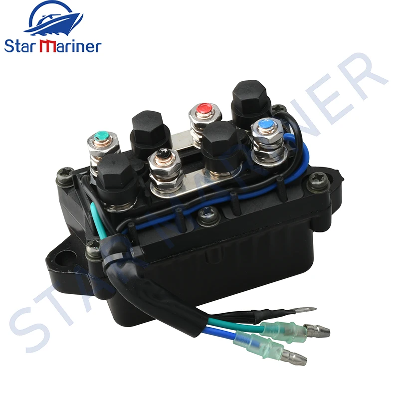 

6H1-81950 Trim Relay Tilt Relay 3 Pins For Yamaha Outboard Motor 30HP 40HP 50HP 60HP 6H1-81950-00 6H1-81950-01 Boat Engine Parts