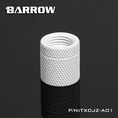 Barrow TXDJZ-A01, Double Internal Thread Rotating Fittings, Black / Silver / White Female To Female 360  Rotation Fittings