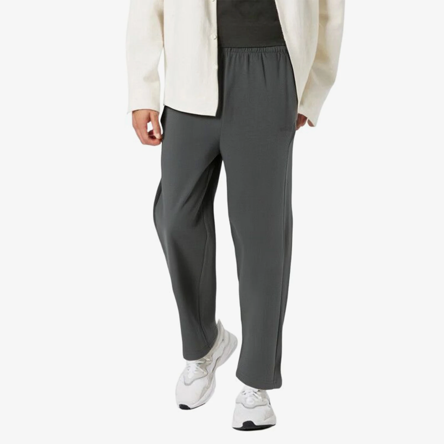 Adidas genuine spring and autumn men's knitted simple retro breathable pants KS2304