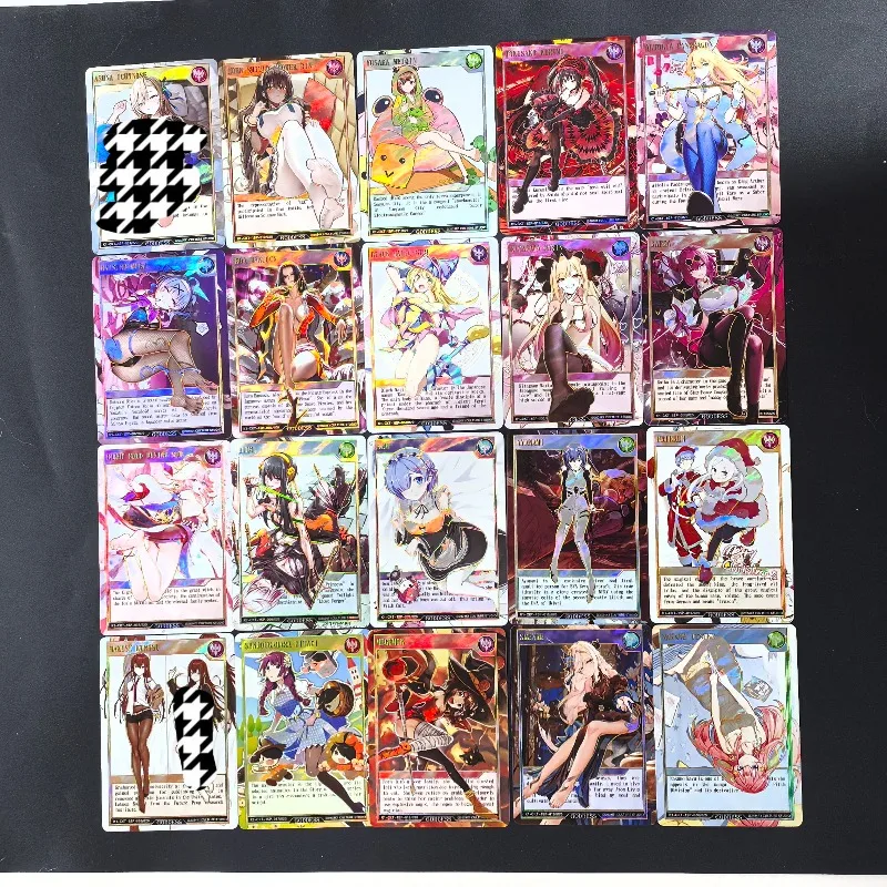 أنيمي بطاقة آلهة قصة مثير شخصية كافكا فريرين Megmin الساخن ختم الإغاثة تصنيف بطاقة الصبي لعبة هدية عيد ميلاد سلسلة