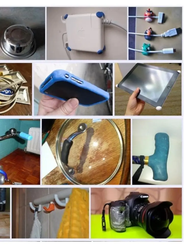 Tesa Sugru لاصق قوي لجميع الأغراض، علبة واحدة = 3 عبوات (3 × 3.5 جم)