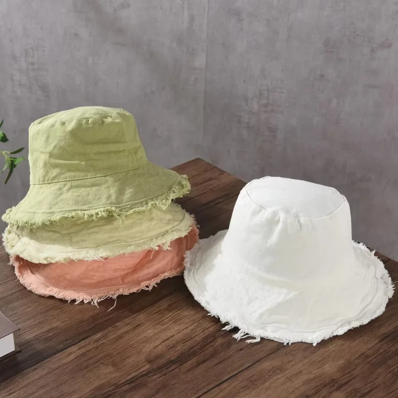 Mode faltbare Grate Eimer Hüte für Frauen Männer Strand Sonnenblende UV-Schutz UPF 50+ Sonnenhut Sommer große breite Krempe Panama Bob – Detail 2