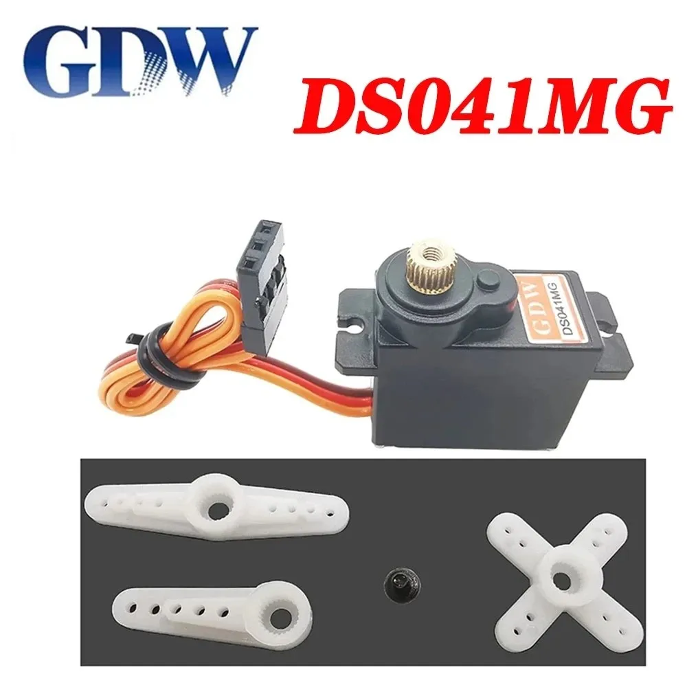 GDW DS031MG DS041MG 12g 2.7kg 5.0kg 7.4v Metal Gear Mini Digital Servo High Speed Voltage 450 helicopter Fix-Wing RC Car Robot