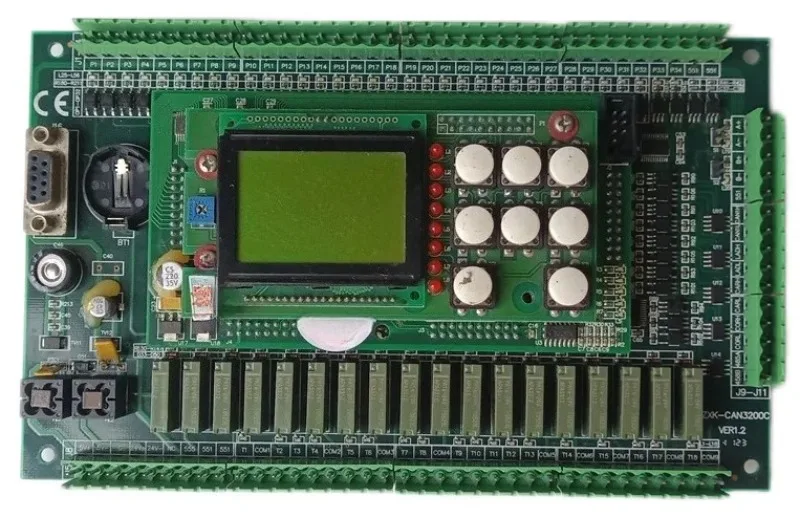 Z X K-CAN3200C V1.2 Elevator Main Board With Operation Panel Operator 6.00C-1-3200C Lift PCB Card Motherboard