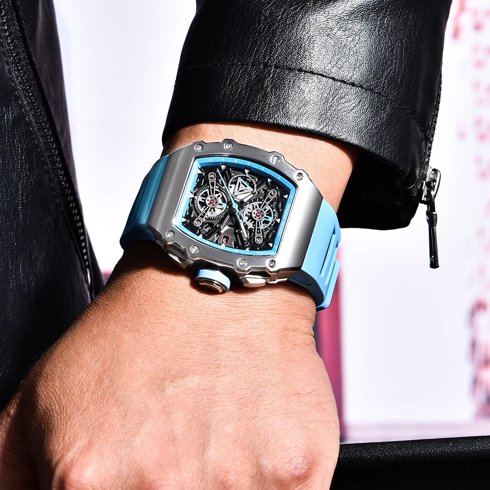 Zegarki kwarcowe męskie PAGANI – Chronograph Sport Watch recenzja i cena