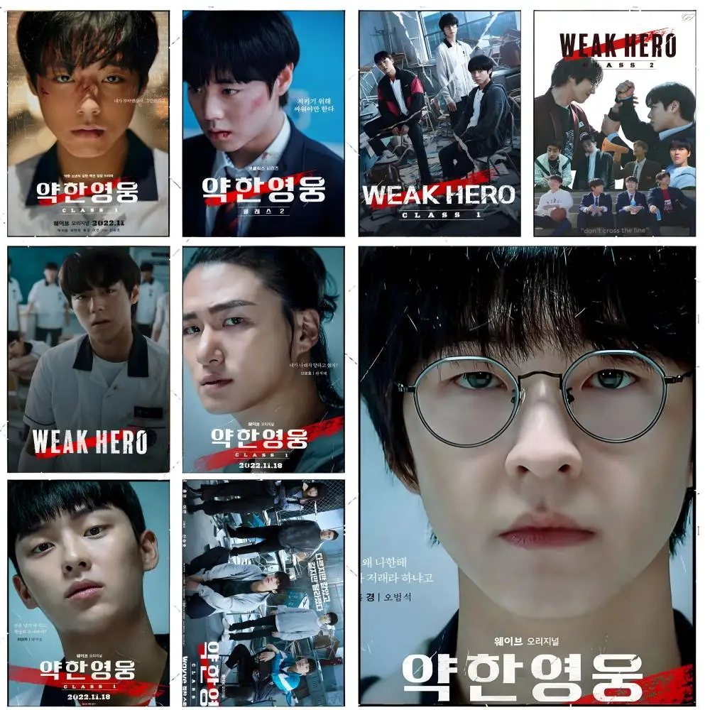 school drama W-Weak Hero Class 1 Poster Premium Decor Art & Gift for Household Lounge Home Ornaments