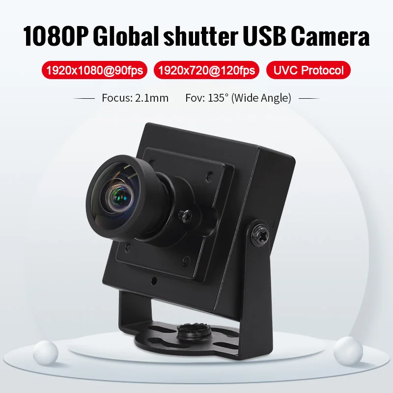 3200 AR0234 2MP 2.1 مللي متر 135 درجة اللون العالمي مصراع USB كاميرا ويب 1080 90fps 720 120fps UVC كاميرا صغيرة وحدة المنظار #2