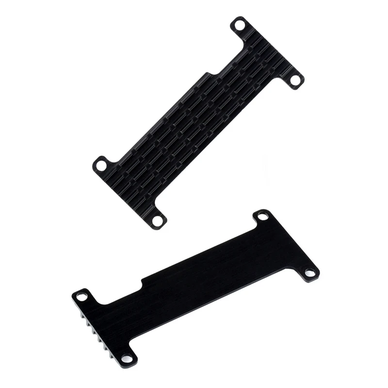 B0KA für Raspberry Pi Null 2 W Kühlkörper mit 2x20-pin Streifen Dual Männlichen Header Kit Extender + Kühlung Fall für raspberry Pi Null