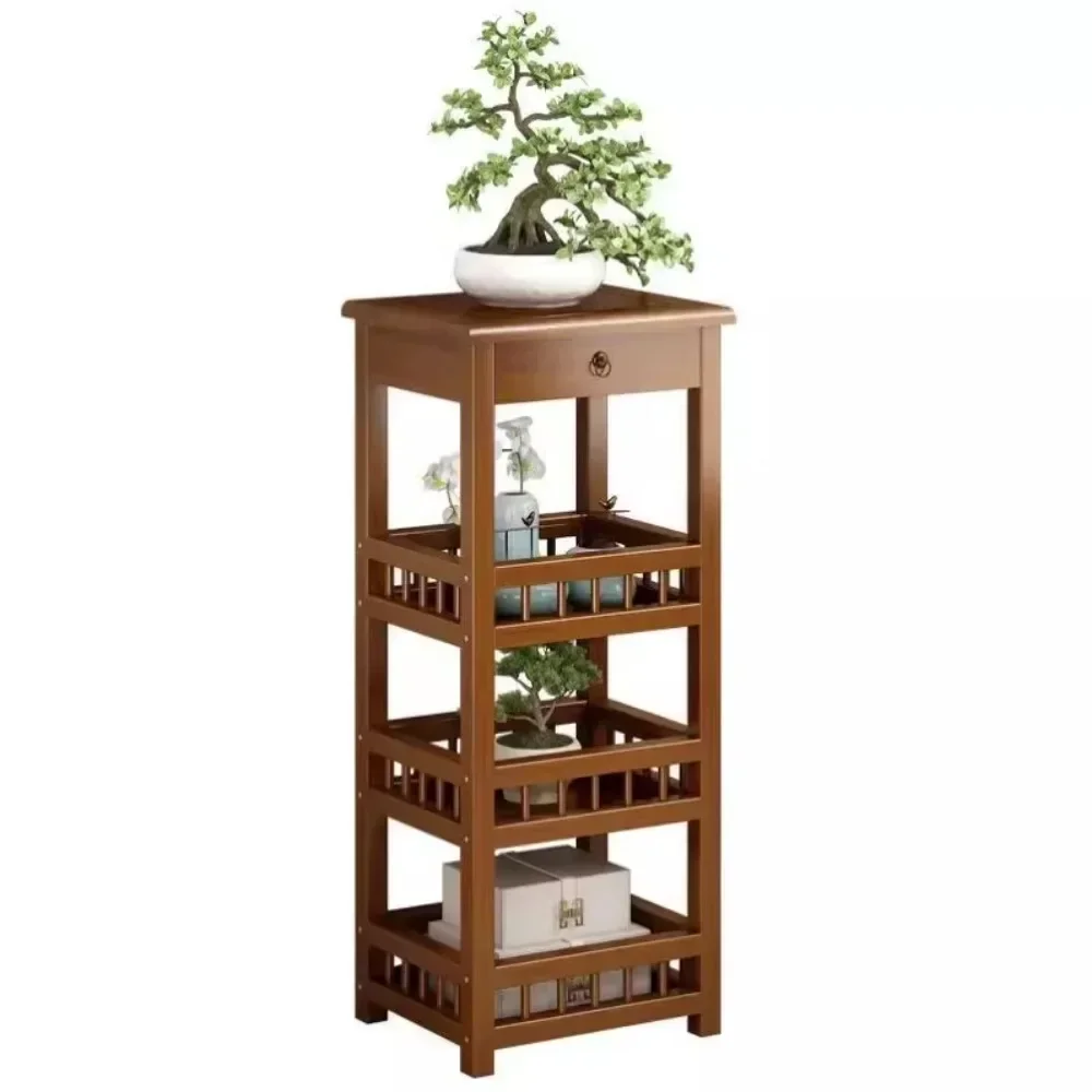 

Flower shelf indoor household nanzhu living room table simple multi-layer flower pots pothos floor-to-ceiling
