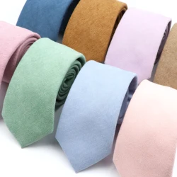 29 kolorowe jednokolorowe męskie krawat 100% miękka bawełniana sztruks dla kobiet mężczyzn romantyczny ślub krawat na imprezę zielony różowy Khaki Cravat