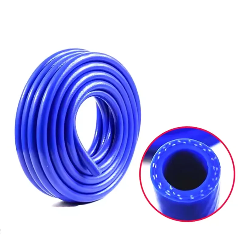 1m/Lot Inner Diameter 6-26mm Silicone Hose Heat Resistant High Presure Automobile Cylinder Vacuum Pipe Double Layer Rubber Hose
