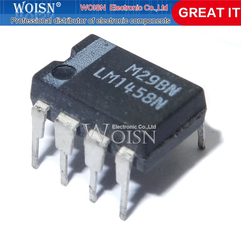 

10PCS LM1458N LM1458 DIP-8
