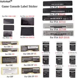 1Pcs Voor Gba/Gba Sp/Gbc Game Console Nieuwe Label Terug Sticker Vervanging Voor PS4/PSP1000/PSP2000/PSP3000 Sticker Label