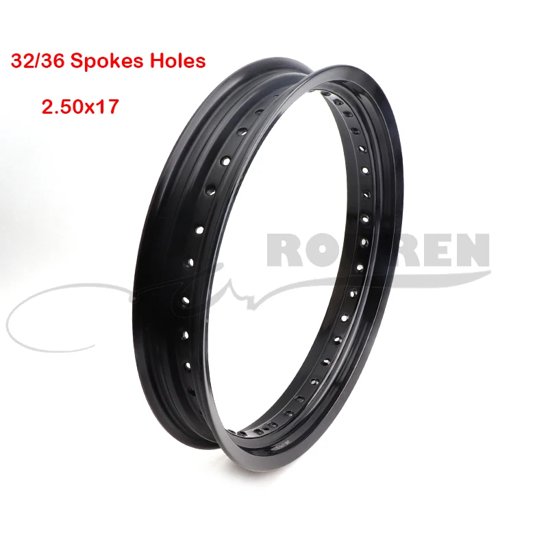 

2.50*17 Inch 2.50x17 32/36 Spokes Holes Aluminum Alloy Motorcycle 17 Wheel Rims Accessories