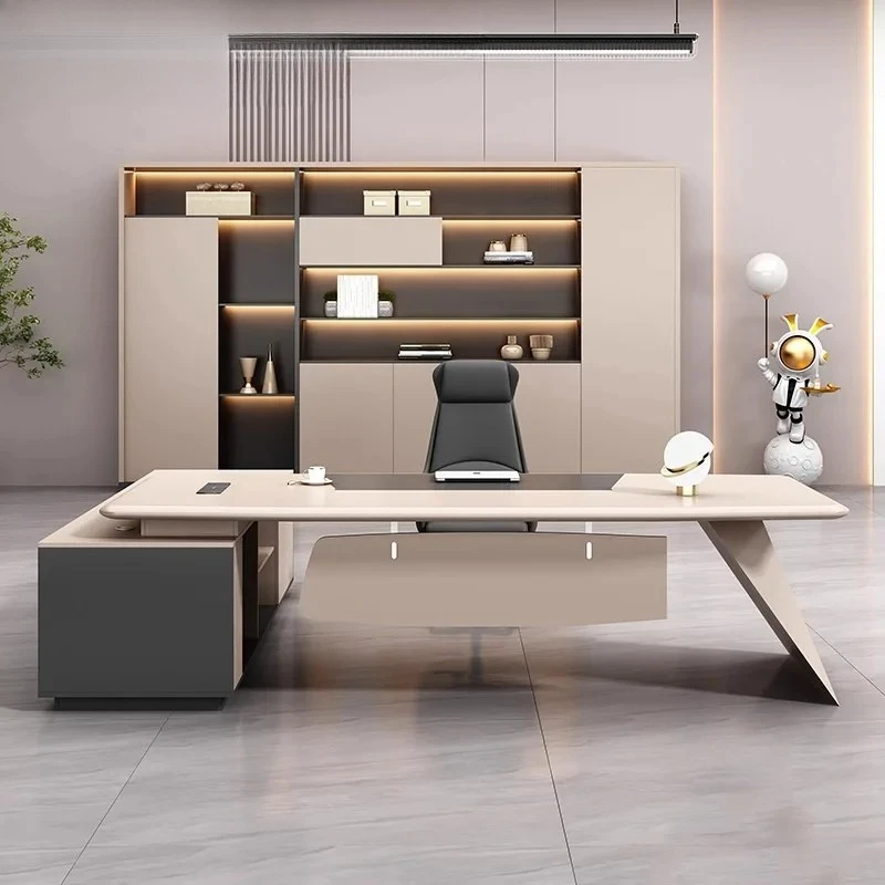 

B Fashion White Manager Supervisor Class Desk Piano Paint Desk