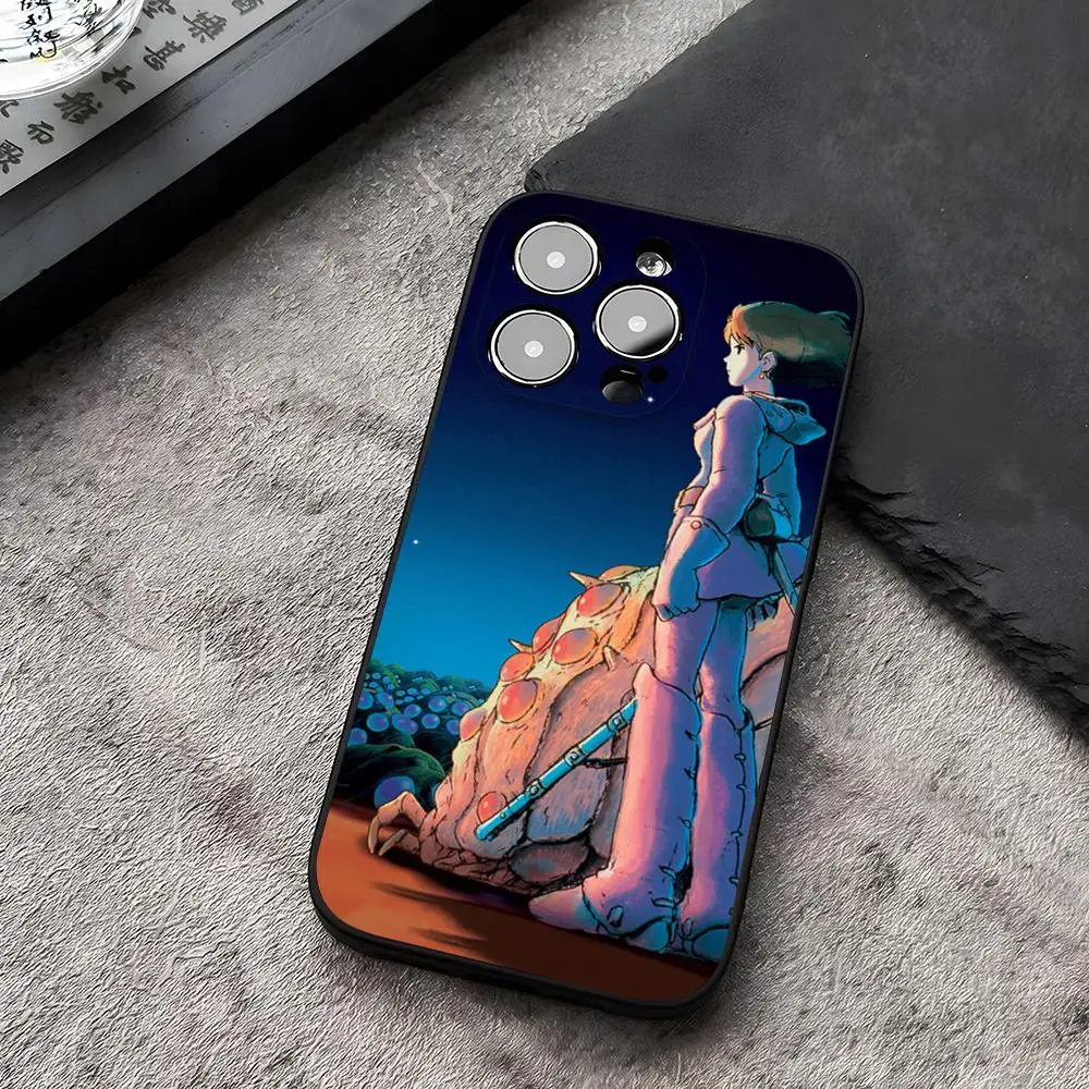 Nausicaa Valley Wind Anime Phone case Funda for iphone 14 16 13 11 15ProMax 12 Pro Max Mini Xr Xs X 7 Plus Covers