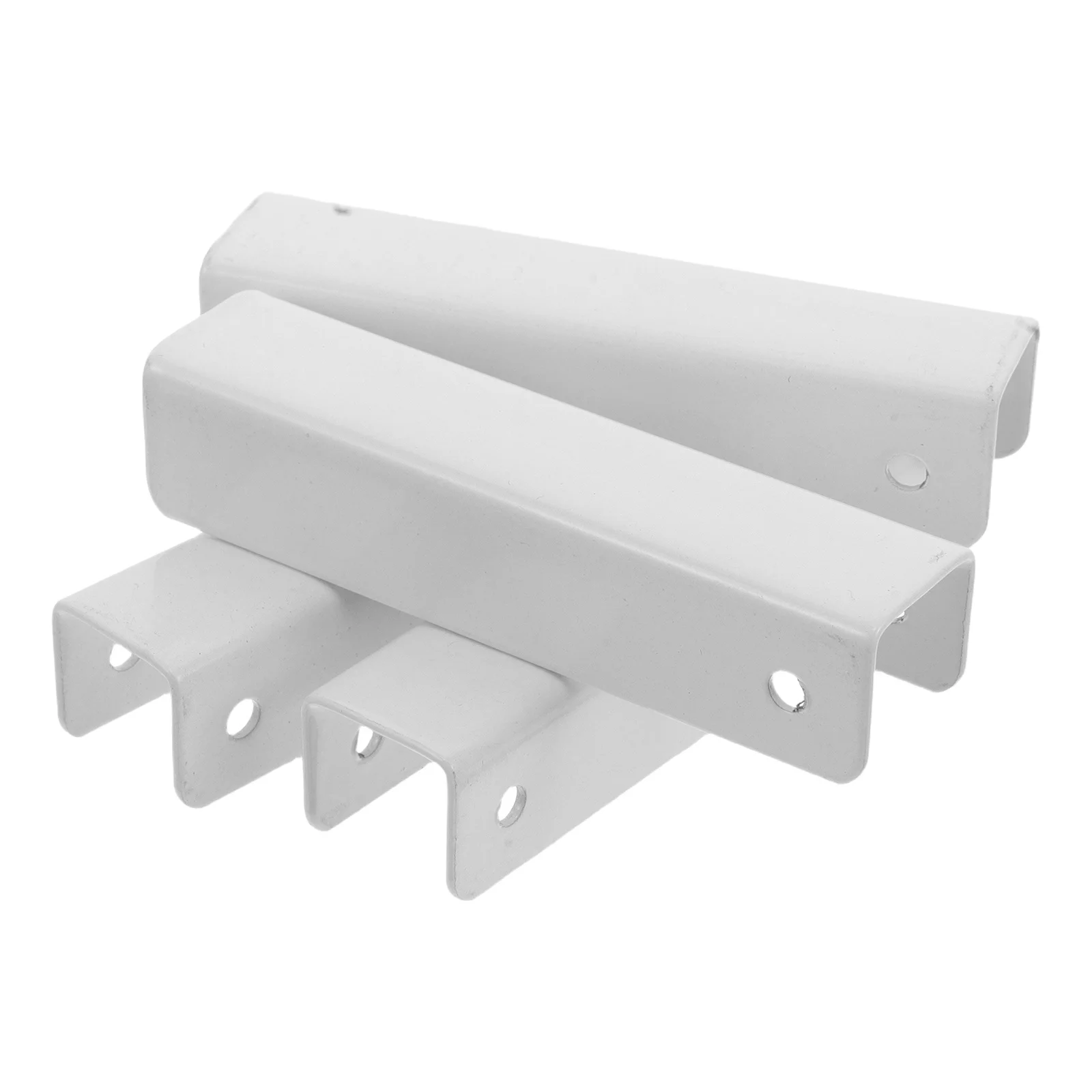 

4Pcs Baby Gate Hardware U-Shaped Reinforcement Safety Door Stable Pet Gate Replacement Parts Stair Fence Fittings