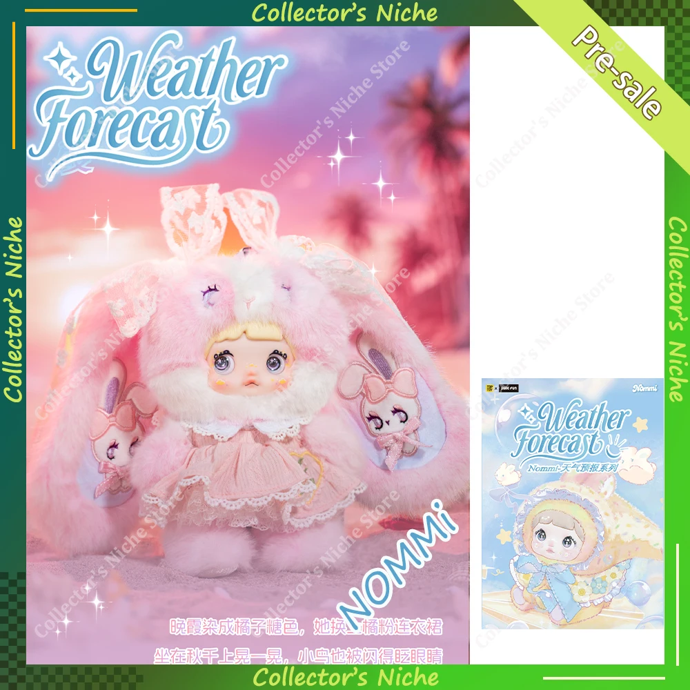 Echte Nommi Weersverwachting Serie Blind Box Kawaii Vinyl Poppen Ornamenten Versierd Hanger Meisjes Mysterie Geschenken