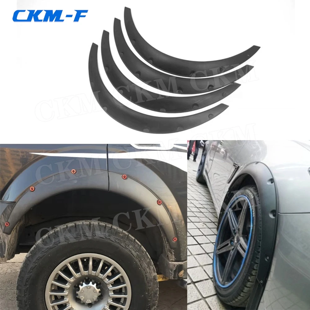 

Car Fender Flares Arch Wheel Eyebrow Auto Mudguard Lip BodyKit Protector Cover Mud Guard Decoration for Universal Cars