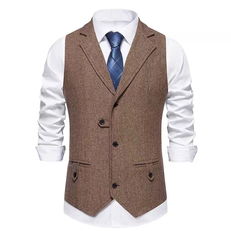 125 Men's vest suits Groom's vest