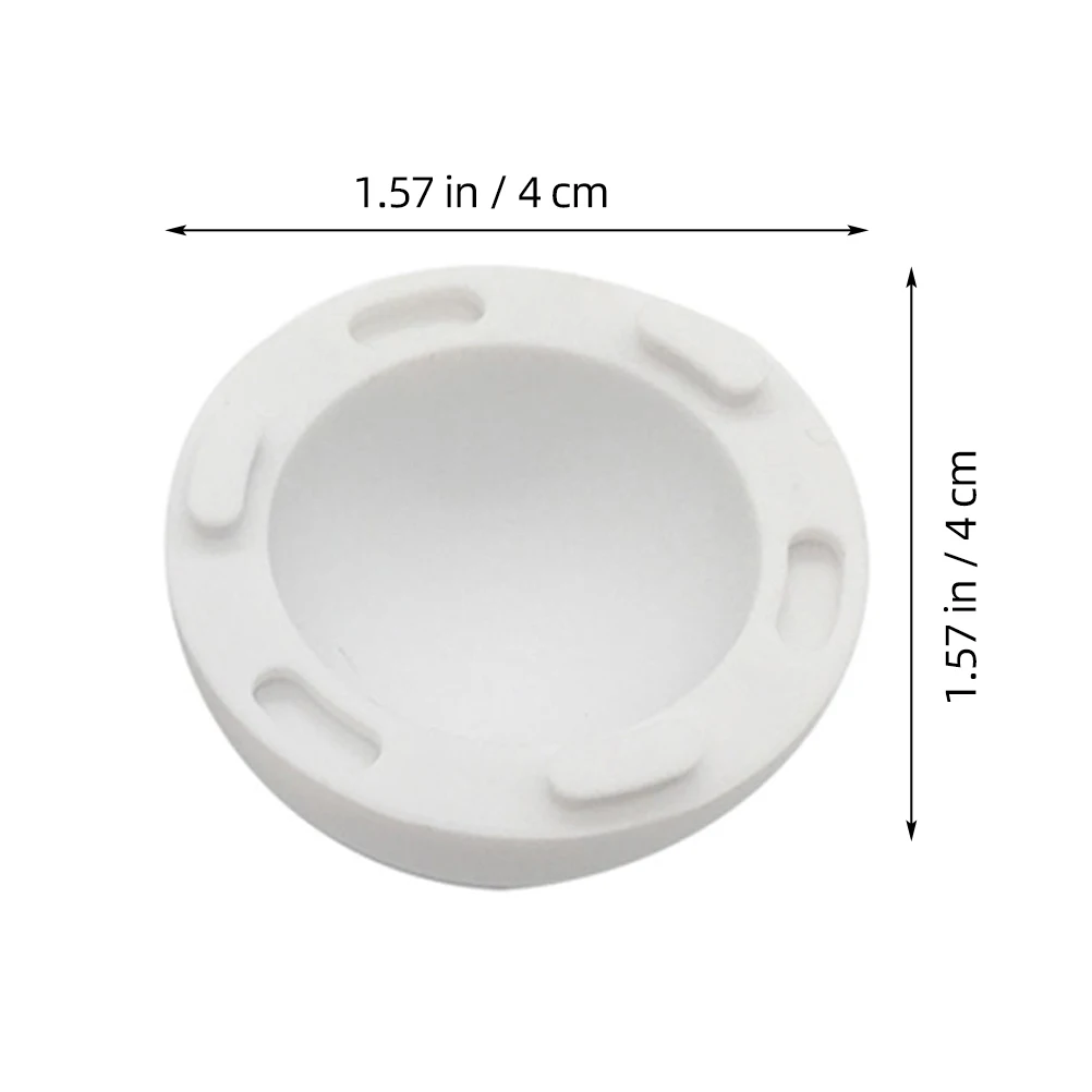 

4 Pcs Laptop Heat Dissipation Mat White Notebook Stand Support Cooling Riser Pad for Computer Air Circulation Portable Feet