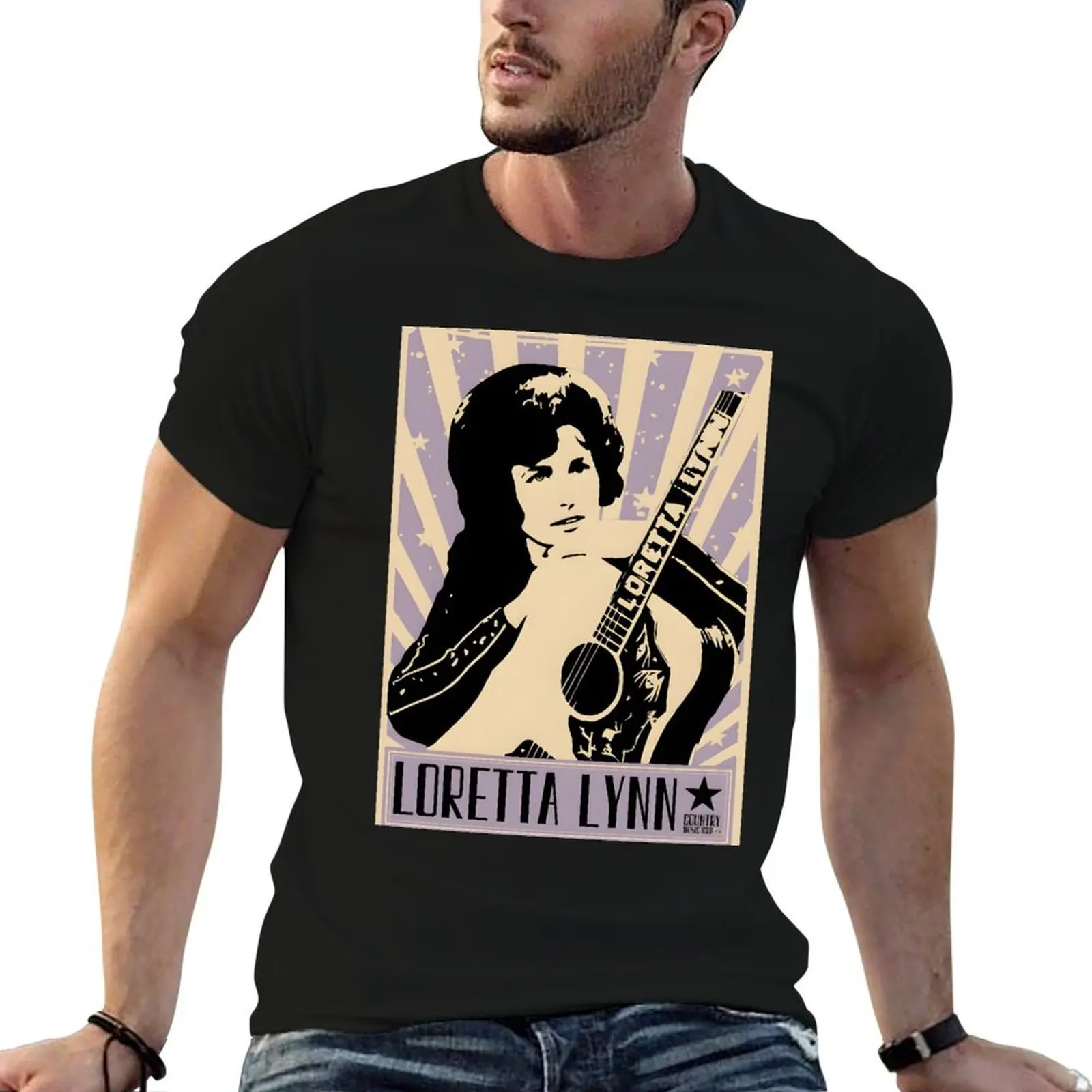 

Loretta Lynn retro T-Shirt t shirt man designer t shirts for man graphic tees T-Shirt