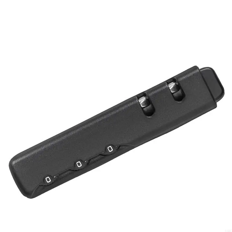 

63HC Luggage Accessories Lock Storage Bag Backpack Password Lock Luggage Lock Ultra-narrow Mini Fixed Lock Zipper Lock