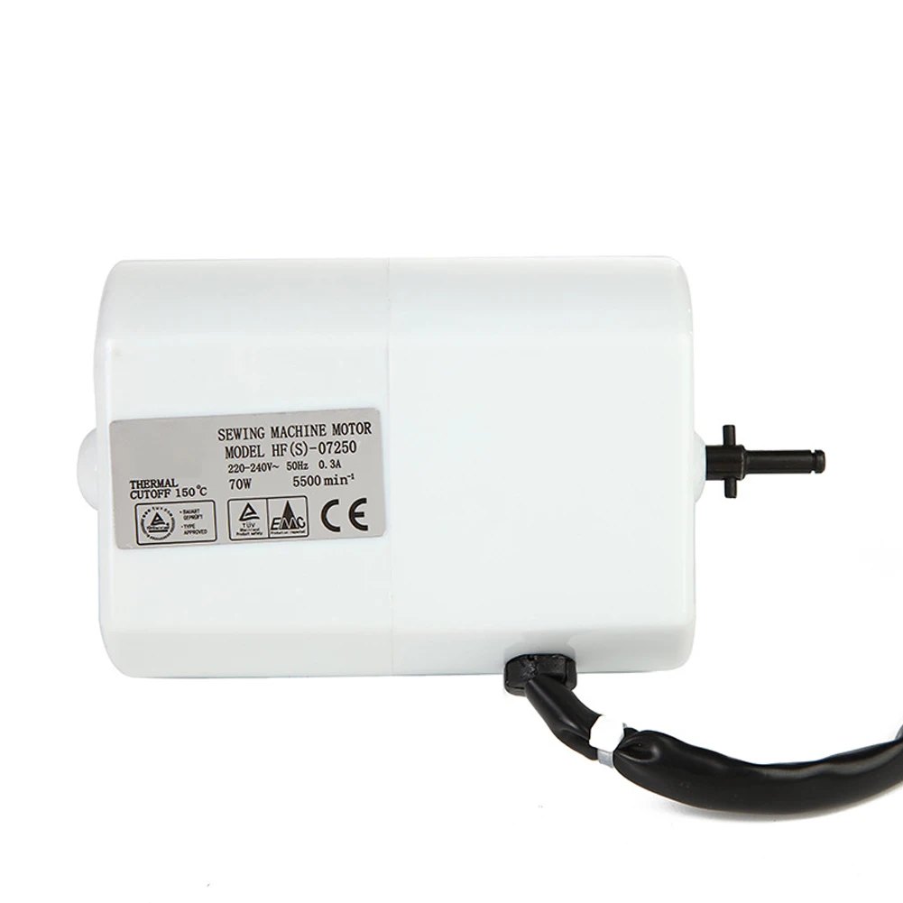 Пластиковый двигатель для бытовой швейной машины, 5500 об/мин, повышающий эффективность шитья, 70 Вт, многофункциональный двигатель для швейной машины, инструмент