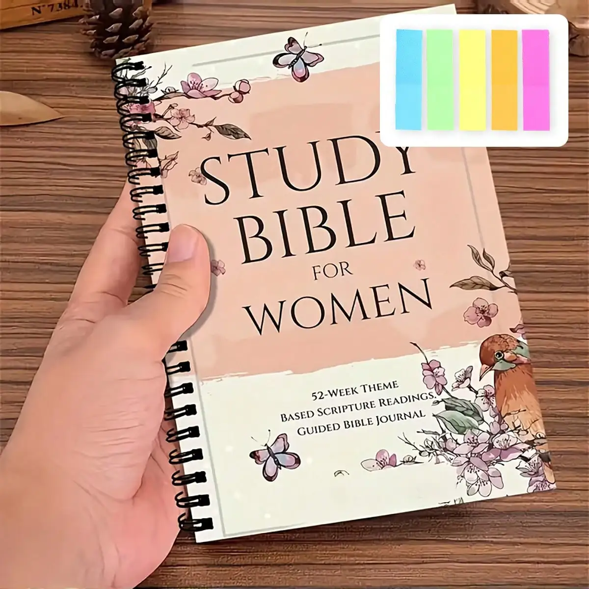 Buy 1 Get 1 Free Buy 2 Get 2 Free Christian Bible Study Journal Set For Women, 52 Weeks Scripture Devotional Spiral Notebook, Jesus Faith Prayer Workbook, Religious Church Gift For Believers
