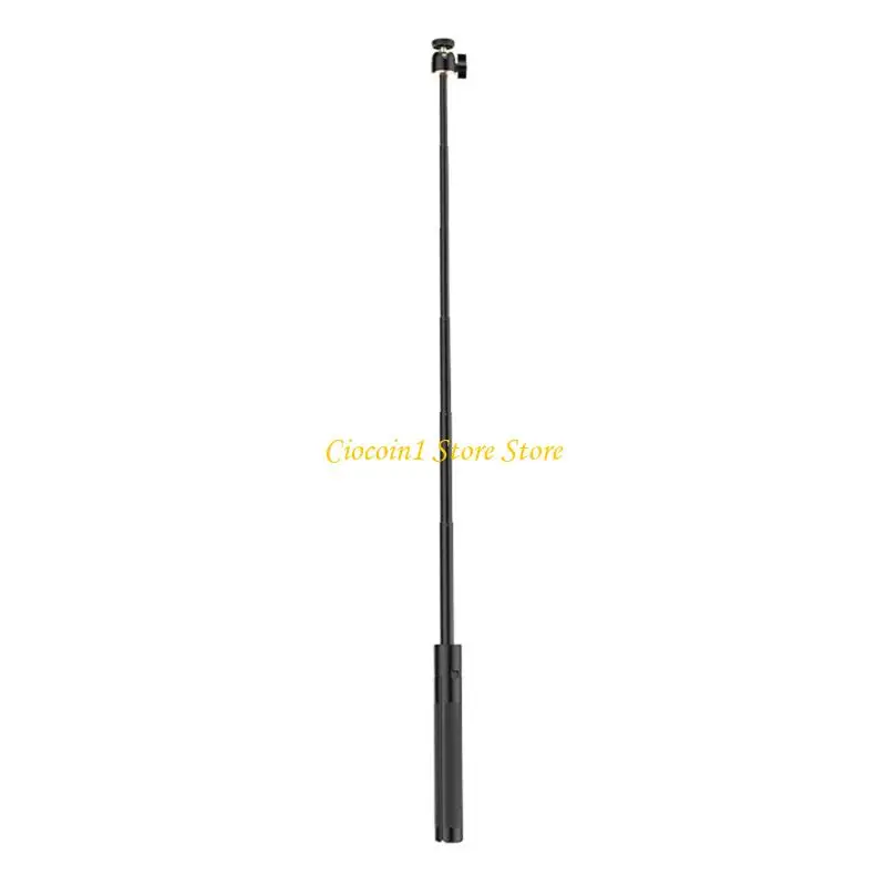 A3PC Aluminum Alloy Extendable Tripod Selfie Lightweight for Action 6 Camera Photography Vlog and Travel Adventure