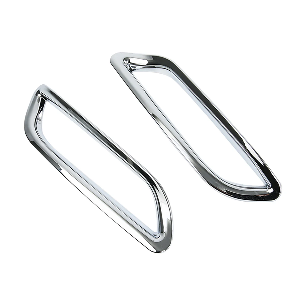 

2pcs For Camry LE XLE 2018 2019 2020 2021 2022 Rear Reflector Fog Light Bumper Bezel Frame Cover Trims Car Accessories