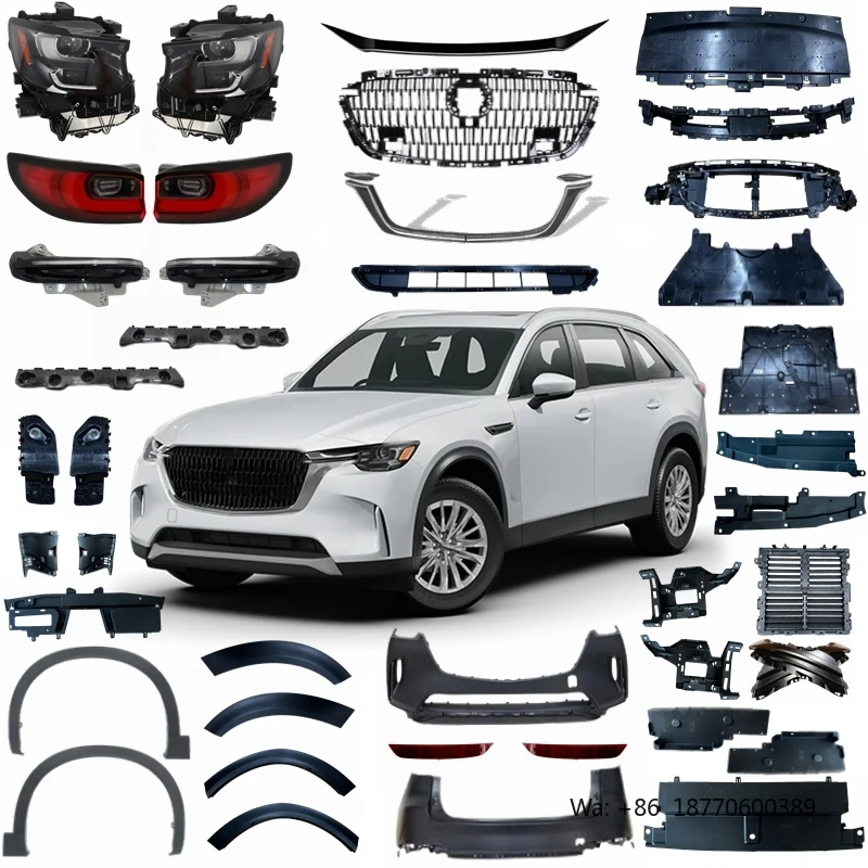Nuevas Piezas de Repuesto para Carrocería de Automóvil, Kit de Carrocería, Accesorios para Parachoques, para Mazda CX-90 2024 2025