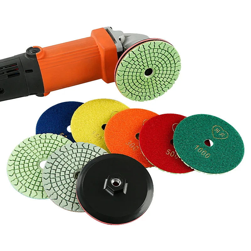 4 inch diamond water grinder granite marble concrete quartz stone angle grinder grinding repair renovation piece tools