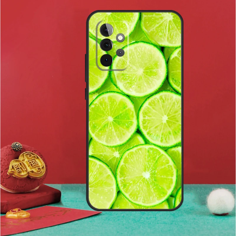 Fruit lemon orange durian Case For Samsung Galaxy A23 A22 A32 A42 A12 A52 A72 A31 A51 A71 A21S A52S A50 A70 Cover