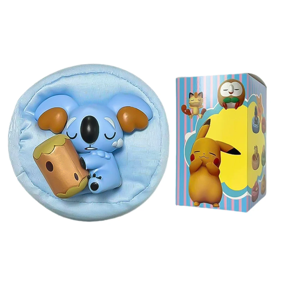 Anime Pokémon Blind Box Modellfigur 1-12 Stück Pikachu Schlaf-Serie Innenraumfigur Schlafende Position Spielzeug Geschenk für Freunde – Detail 9