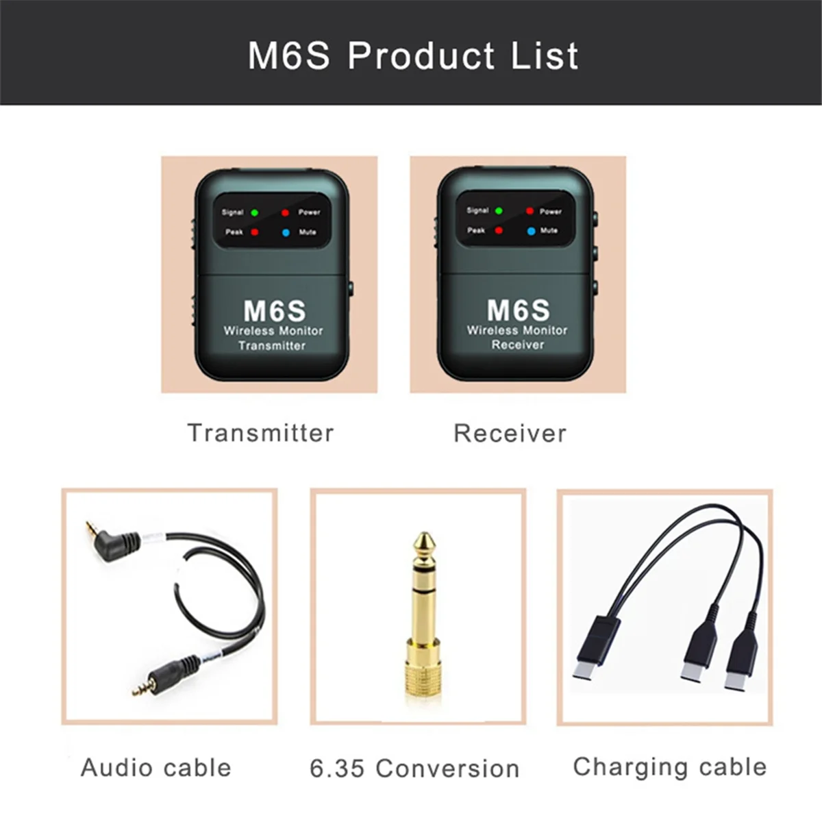 

Popular 2.4G Wireless In Ear Monitor System Wireless IEM