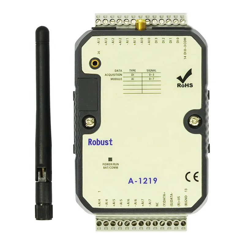 8AI, 4DI Wi-Fi Remote Analog Acquisition I/O Modul (A-1219)