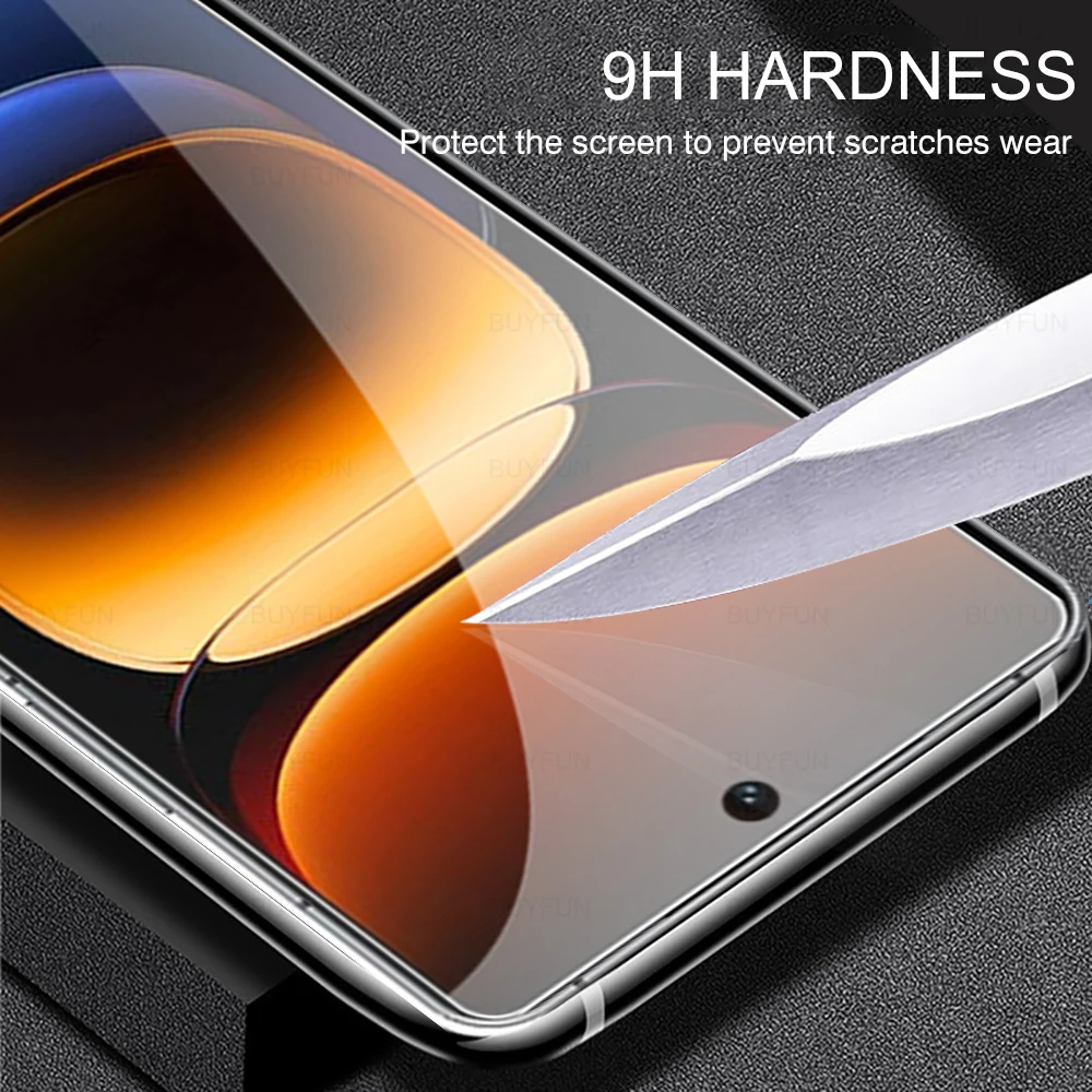 2in1 For Vivo iQOO 12 iQOO12 HD Tempered Glass Screen Protector Camera Lens Protective Film Transparen Front Protection Films