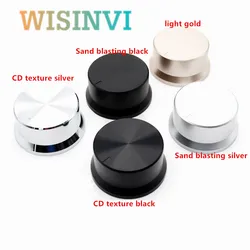 1PCS Plastic Flower Shaft Knob Diameter 45mm Height 22mm Potentiometer Encoder Knob Gear Shaped Inner Hole 6mm