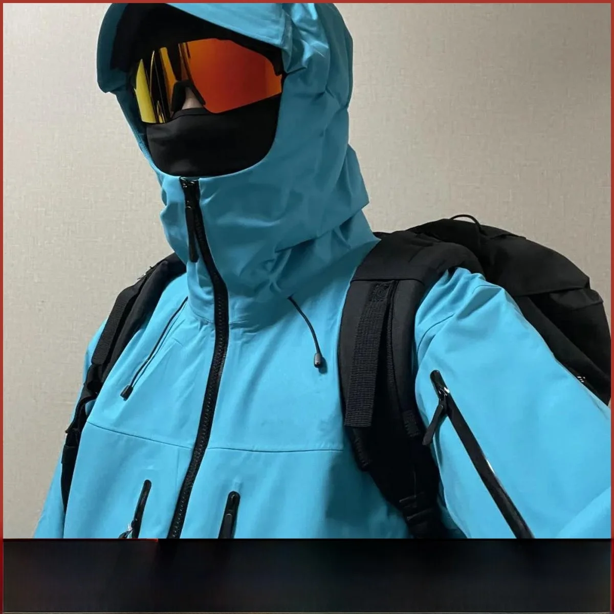 

High-End Series Men's Outdoor Hardell Jaet Windproof Waterproof Youth Trend Spring Autumn Stand Fit Zipper Closure Pur...