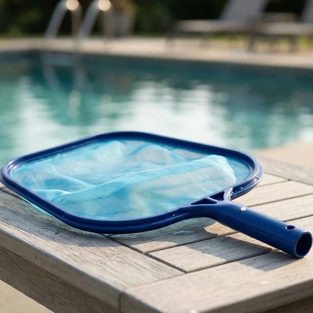 

Сетка-грабли для чистки бассейнов 16.7x11.6 дюймов / Профессиональная сверхпрочная сетка для сбора листьев с тонкой сеткой / Сетка-скиммер для уборки листьев