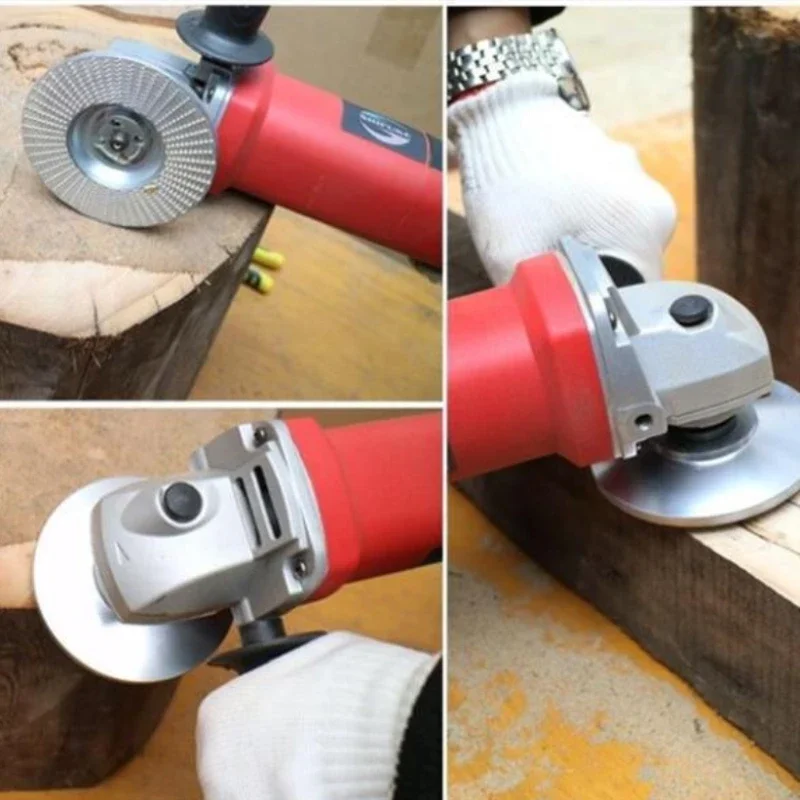 Gỗ Mài Con Quay Bánh Xe Đĩa Chà Nhám Khắc Gỗ Dụng Cụ Đĩa Mài Dụng Cụ Máy Mài Góc 16/22MM Khoan