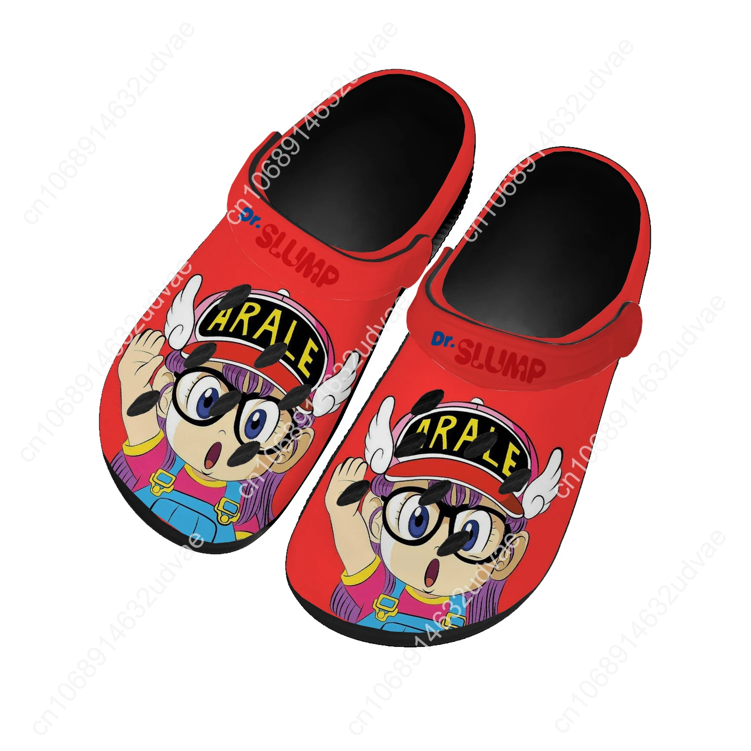 

Arale Dr Slump Home Custom Sandals Women Teenager Fashion Water Shoe Animation Garden Clog Breathable Beach Hole Slippers