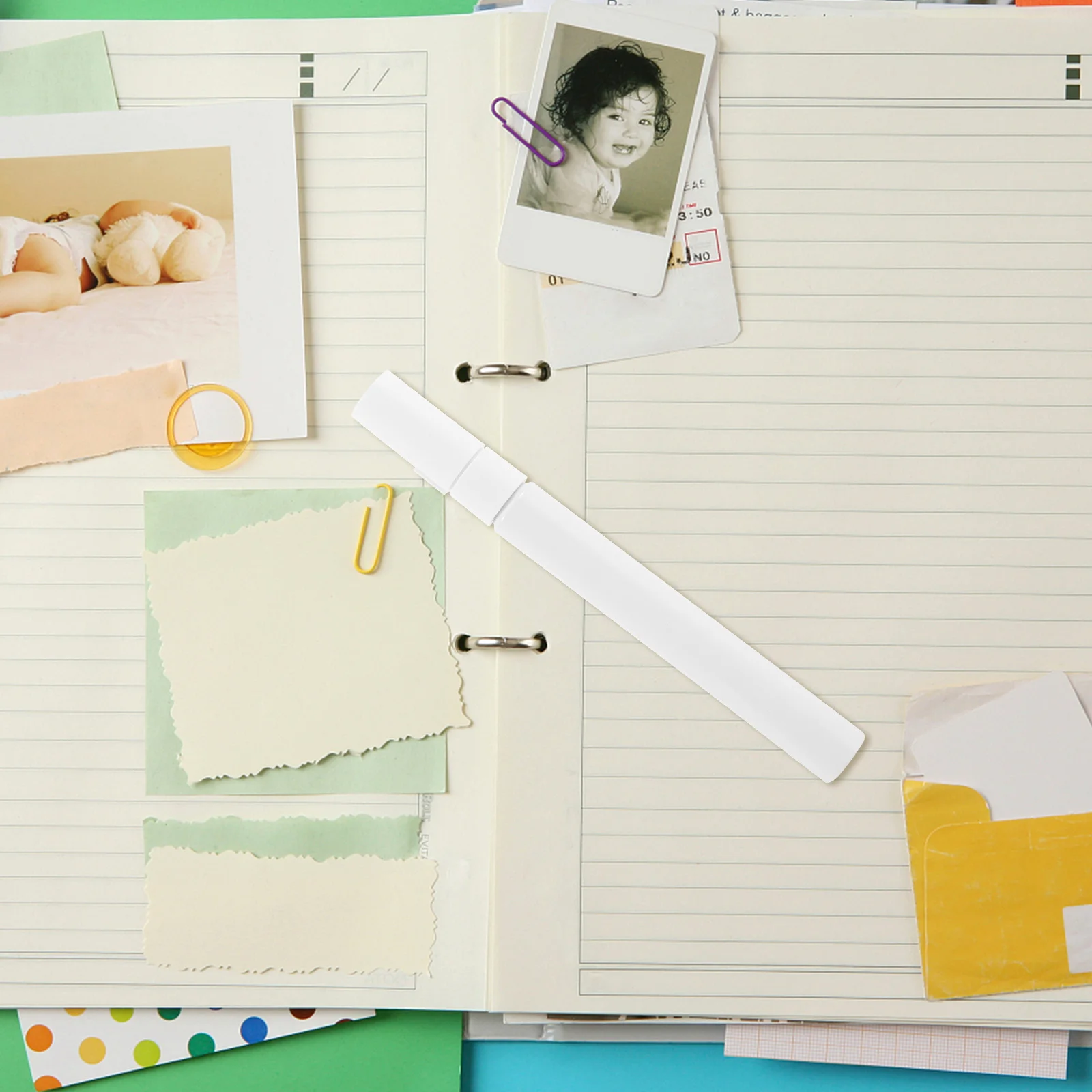 

6 шт., аксессуары для ручек с алюминиевой трубкой, пустые многоразовые ручки для рисования, прозрачные держатели для ручек для стен, заполняемые маркеры для студентов